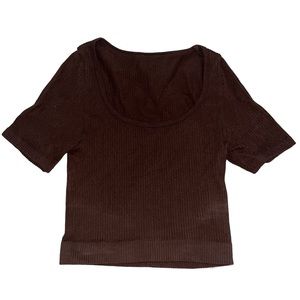 Aritzia Babaton Sculpt Knot Squareneck Top
